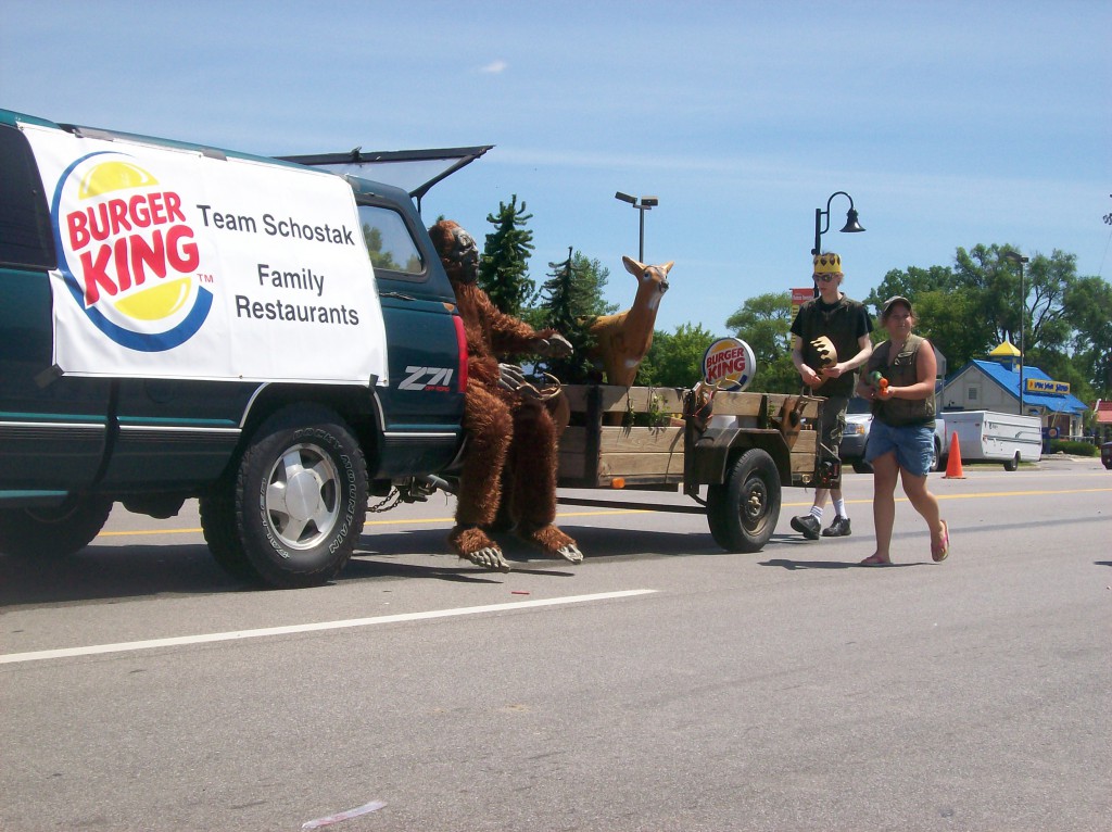 Burger King Parade 2012